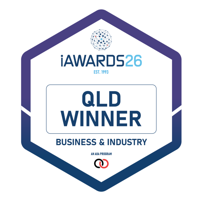 2026 Queensland iAwards winner, Business and Industry category, awarded to SMSi shutdown management software